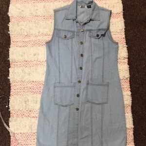 Blue-jean dress. Fits like a m/l
